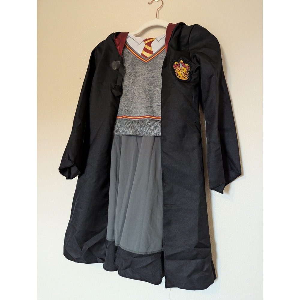 Harry Potter Gryffindor Costume Dress Girls Size M 7-8 Wizarding World Disguise